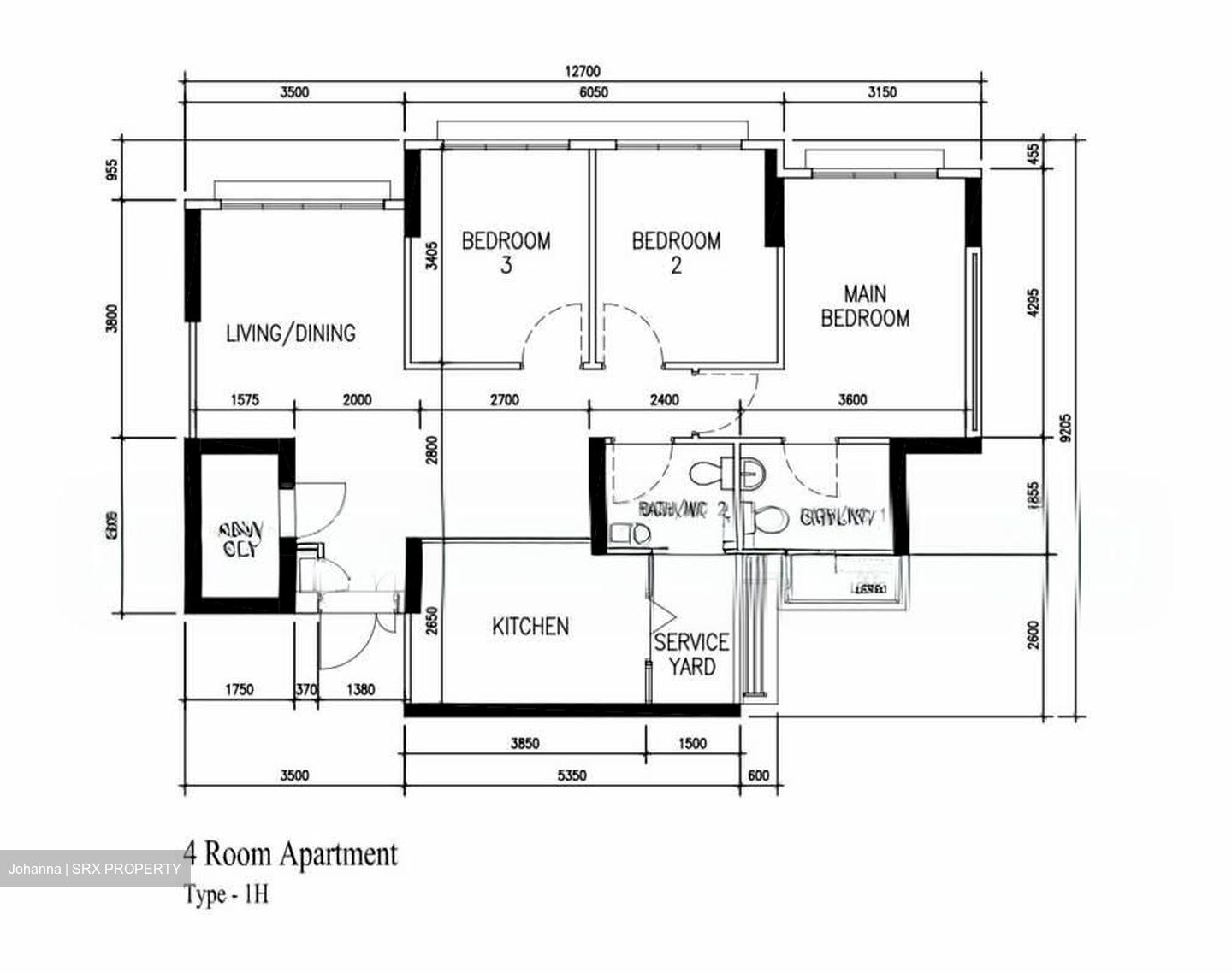 Blk 351D Anchorvale Fields (Sengkang), HDB 4 Rooms #556211071